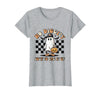 Halloween Pumkin Trick Or Treat Apparel No Diggity About to Bag It Up Trick Treat Candy Halloween T-Shirt - Heather Grey