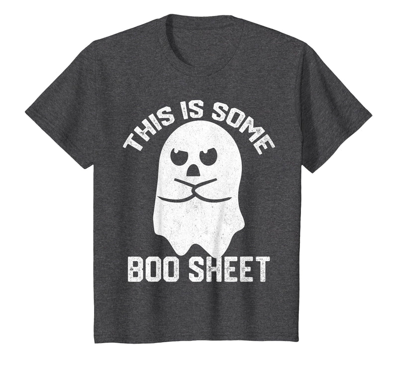 This Is Some Boo Sheet Funny Halloween Ghost This is Some Boo Sheet Halloween Angry Ghost Funny Men Women T-Shirt - Dark