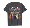 Its A Bootiful Day In The Laborhood Tee Nurse Spooky Swaddle Squad Halloween Funny Labor and Delivery T-Shirt - Dark Heather