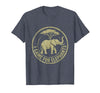 Mademark I Came For Elephants Safari Women Design T-Shirt - Men - Heather Blue