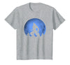 Ideas Halloween costume " Wolf moon " Wolf Halloween Costume Werewolf Blue Moon Scary for Men Boys T-Shirt - Heather Grey