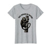 Mademark Tree Hugger By Nature Monkey Design T-Shirt - Women - Heather Grey