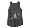 Christmas Trees Lights Buffalo Plaid Tee Gifts Trees Christmas Buffalo Red Plaid Men Women Christmas Tree Tank Top - Dark