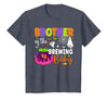 Halloween Baby Shower Brewing Baby Family Matching Brother of Brewing Baby Halloween Theme Baby Shower Spooky T-Shirt -