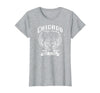 Camelot71 Chicago Classic Retro Vintage Illinois Windy Rock'n'Roll T-Shirt - Heather Grey
