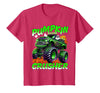 Pumpkin Crusher Kids Tees Pumpkin Crusher Monster Truck Ghosts Halloween for Boys T-Shirt - Red Heather