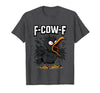 F COW F Crow F-Cow-F T-Shirt - Dark Heather Grey