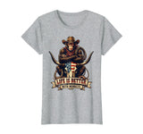 Mademark Life Is Better With Monkeys Fun Primate Design T-Shirt - Women - Heather Grey