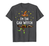 Matching Witch Halloween Costumes by Foxio Im the Gigi Witch Halloween Matching Group Costume T-Shirt - Dark Heather Grey