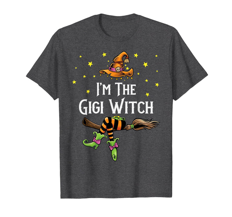 Matching Witch Halloween Costumes by Foxio Im the Gigi Witch Halloween Matching Group Costume T-Shirt - Dark Heather Grey