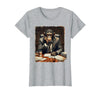 Mademark Monkey in a Suit Stuck in a Meeting Funny Gift T-Shirt - Women - Heather Grey