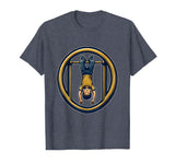 Mademark Second Grade Monkey Bars Upside Down Kid Design T-Shirt - Men - Heather Blue