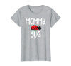 Funny Cute Ladybug Ideas For Mommy Mommy Bug Cute Ladybug Mom T-Shirt - Heather Grey