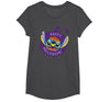 Disney Lilo & Stitch Jack-o’-Lantern Pumpkin Happy Halloween T-Shirt - Dark Heather Grey