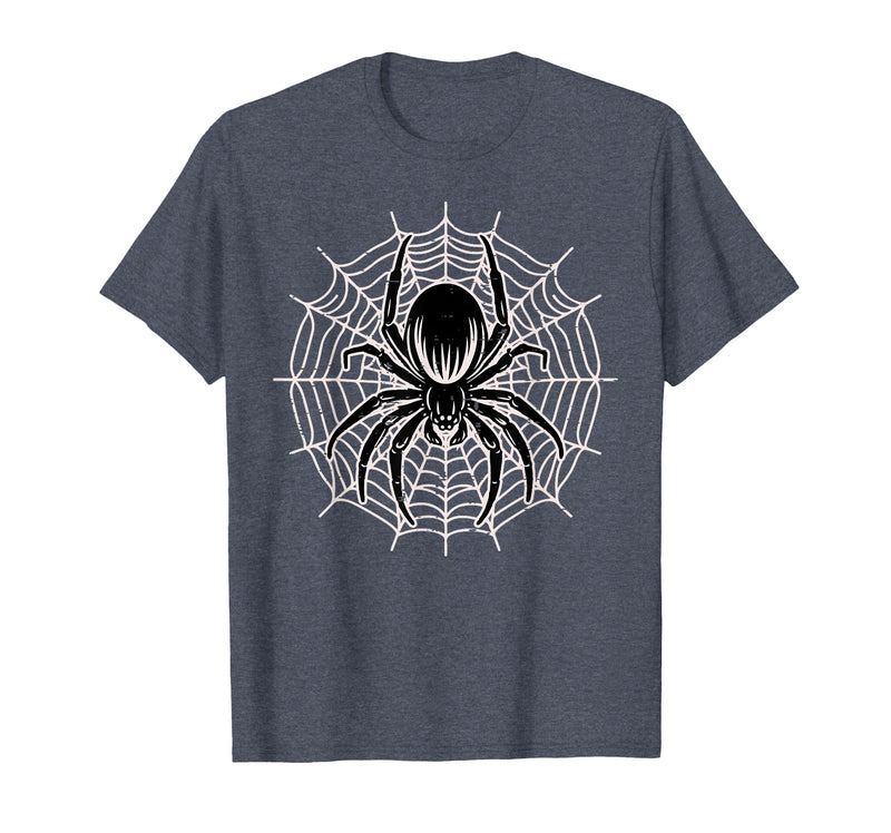 Halloween Shirts For Women Men Kids Boys Girls Halloween Spider with Web Vintage Costume Men Boys Kid Women T-Shirt -