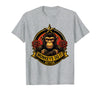 Mademark Monkeys Do It Better Funny Primate Design T-Shirt - Men - Heather Grey