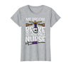 Halloween Nurse Shirts For Women Scrub Costumes My Broom Broke Now Im Nurse Funny Halloween Scrub Top Women T-Shirt -