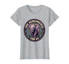 Mademark She Remembered For Us Gentle Elephant Design T-Shirt - Women - Heather Grey