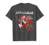 Terrifier Real Gut Buster Vintage Illustration Horror Movie T-Shirt - Dark Heather Grey