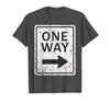 Funny Street Signs Matching Halloween Costumes Road Signs Funny Traffic Signs Shirt Halloween Costume Party T-Shirt - Dark