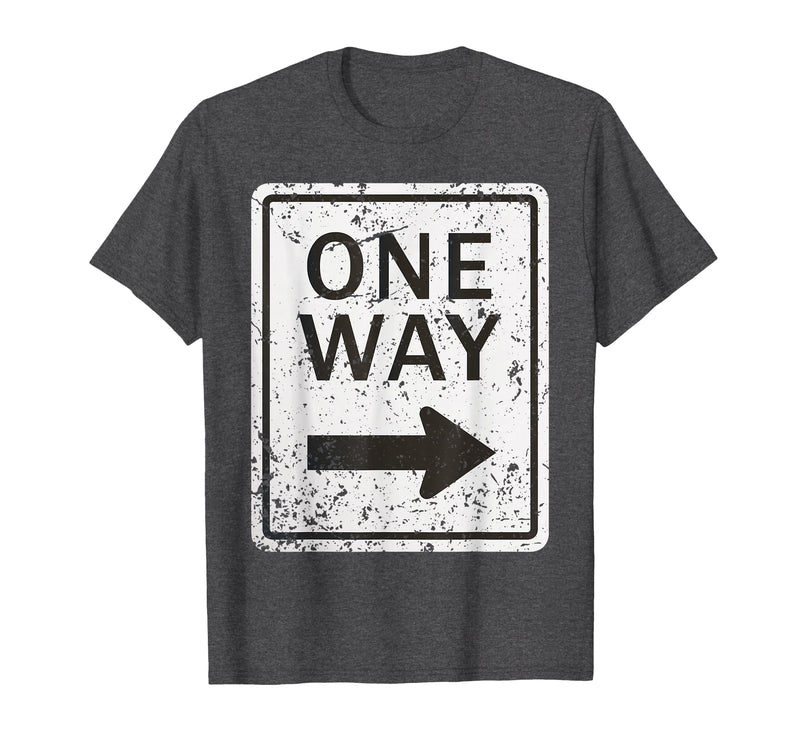 Funny Street Signs Matching Halloween Costumes Road Signs Funny Traffic Signs Shirt Halloween Costume Party T-Shirt - Dark