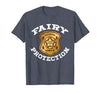 Halloween Fairy Security Costume RTees Halloween Adult Costume Fairy Protection T-Shirt - Heather Blue