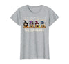 RBG Supremes Court cute gift THE SUPREMES Halloween Cute Woman Supreme Court Justices RBG T-Shirt - Heather Grey