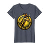 Mademark Giraffe Living That High Life Funny Animal Design T-Shirt - Heather Blue