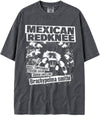 BABATEES U.S.A. MAX-Heavyweight Punk Rock Animals Shaka Wear Oversized 7.5oz Cotton Tshirt - Mexican Red-knee Tarantula