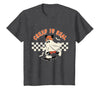 Halloween Creep it Real Vintage Ghost CKTEE2 Vintage Halloween Creep It Real Mouse Ghost Boy Fall Season T-Shirt - Dark