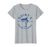Funny Quints Shark Fishing Vintage Quint's Shark Fishing 1975 Retro T-Shirt - Heather Grey