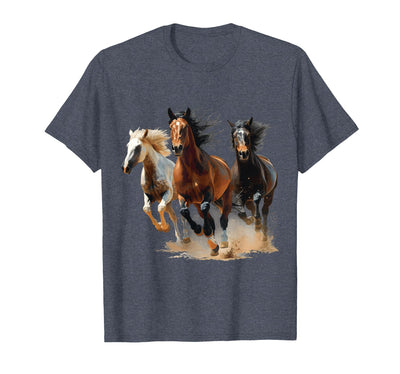 Vintage Horse Lover Horses Vintage Horses Lover Graphic for Men Women Boys Girls T-Shirt
