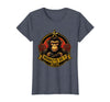 Mademark Monkeys Do It Better Funny Primate Design T-Shirt - Women - Heather Blue