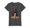 Mademark Life Is Better With Monkeys Fun Primate Design T-Shirt - Women - Dark Heather Grey