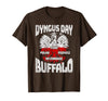 Polish Heritage Gifts Dyngus Day Buffalo New York Piwo Polka Pierogi Na Zdrowie T-Shirt - Brown