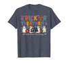 Radiation Oncology Therapist Halloween Costume Trick Or Treatment Radiation Oncology Halloween Rad Therapy T-Shirt - Heather