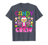 Candy Land Candy Crew Party Halloween Costumes T-Shirt - Heather Blue