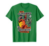Marvel Halloween Madness Awaits the Greatest Super Heroes T-Shirt - Kelly Green