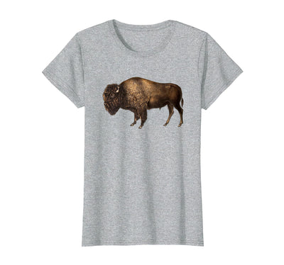 Cow Buffalo Vintage Retro American Bison T-Shirt