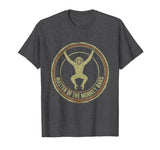 Mademark Master of the Monkey Bars Preschool Boy Design T-Shirt - Men - Dark Heather Grey