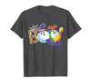 Bowling Boo Creepy Halloween Costume Pumpkin Bowling Lover T-Shirt - Dark Heather Grey