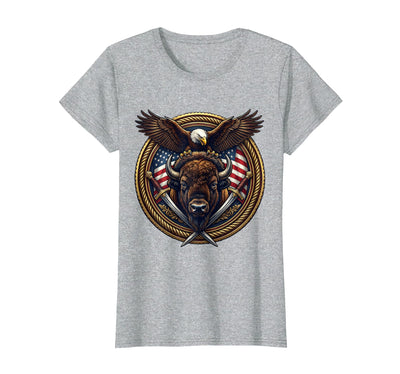 Cow Mademark Buffalo Stampede Dusty Plains T-Shirt