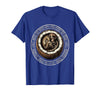 Mademark Cozy Monkey Curled in a Coconut Shell T-Shirt - Men - Royal Blue