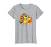 Pokémon Halloween Pikachu Cute Pumpkin Candy Corn T-Shirt - Heather Grey
