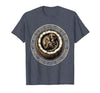 Mademark Cozy Monkey Curled in a Coconut Shell T-Shirt - Men - Heather Blue