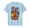 Marvel Halloween Madness Awaits the Greatest Super Heroes T-Shirt - Baby Blue
