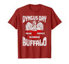 Polish Heritage Gifts Dyngus Day Buffalo New York Piwo Polka Pierogi Na Zdrowie T-Shirt - Cranberry Red