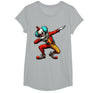 Creepy Halloween Dabbing Dab Dance Dabbing Creepy Clown Scary Halloween Dab Dance T-Shirt - Heather Grey