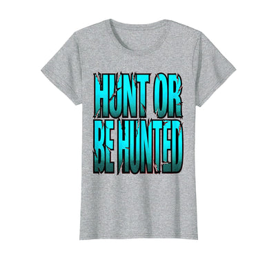 Hunt or Be Hunted Fierce Shark Design T-Shirt