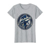 Mademark Shark Swimming Through 10 Banner 10th Birthday T-Shirt - Heather Grey